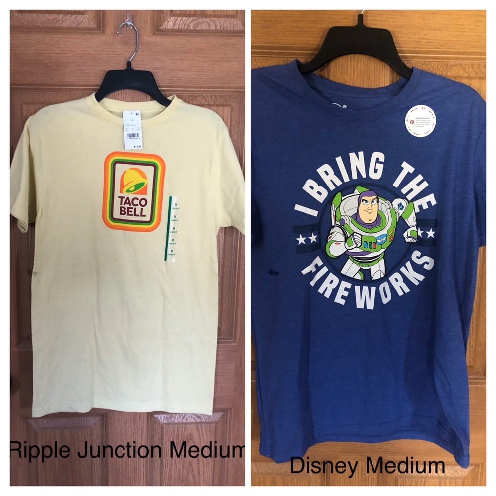 2 Juniors Size Medium T Shirts